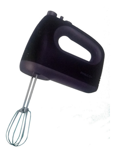 Imagen 3 de 3 de Batidora De Mano Philco Bm8738pp Negro 300w 5 Velocidades