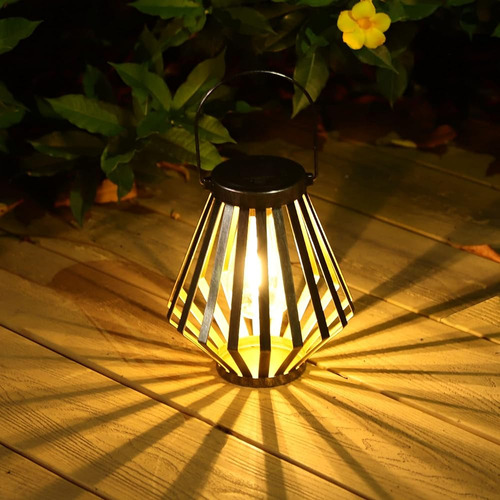 Luces Solares Linterna Al Aire Libremetal Impermeable Edison