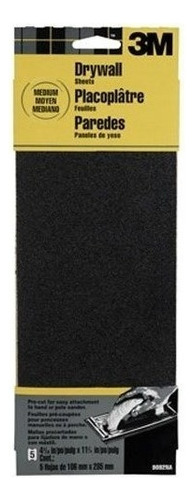 5 Lijas 3m 10.6cm X 28.5cm Grano Medio Paredes