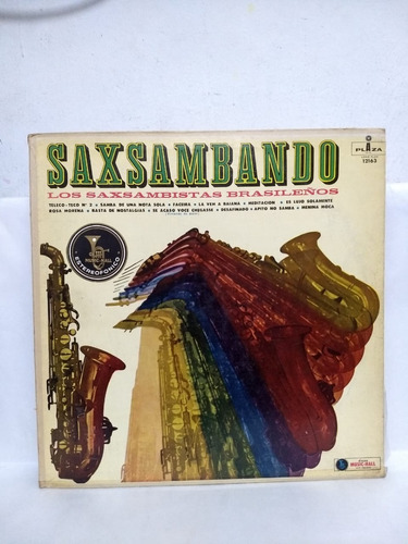 Los Saxsambistas Brasileños - Saxsambando, Br, 1960, Lp