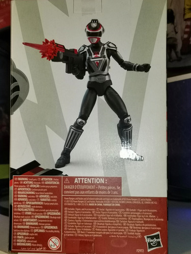Power Ranger Lightning Collection Spd Escuadron-a Red Ranger (Usado)