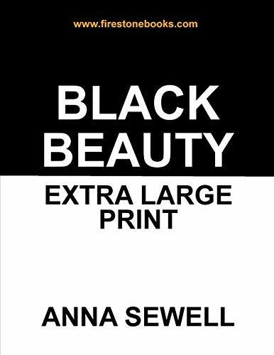 Book : Black Beauty Extra Large Print - Sewell, Anna