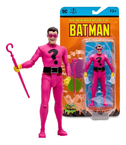 Mcfarlane The New Adventures Of Batman Acertijo Retro (Reacondicionado)
