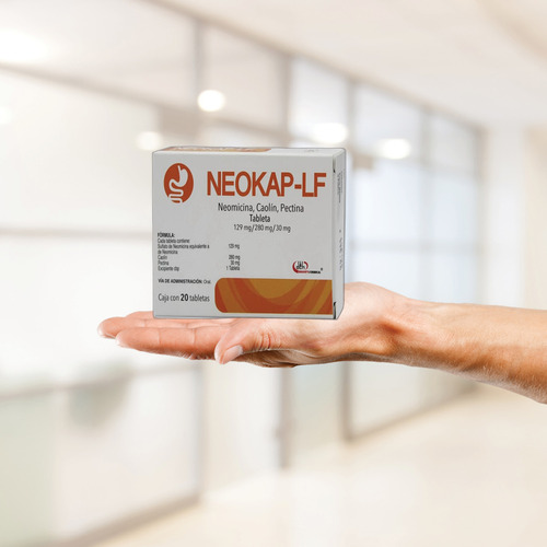 Neokap-lf 20 Tabs Neomicina Caolin Pectina 12928030 Mg