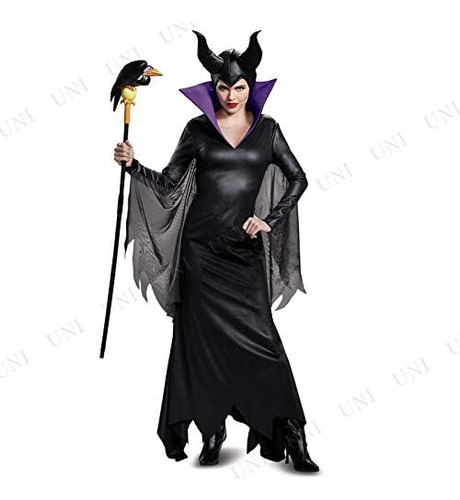 Disguise Disfraz De Maléfica Deluxe Para Mujer, Negro, M