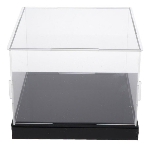 Caja De Exhibición De Acrílico Transparente Los 30x30x20cm