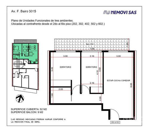 Imagen 7 de 23 de Departamento 3 Ambientes Con Balcón - Devoto