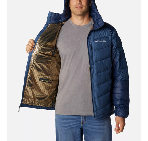 Chaqueta Columbia Parka Puffer Modelo Labyrinth Loop / Tecnología Omni - Heat Infinity / 100% Original