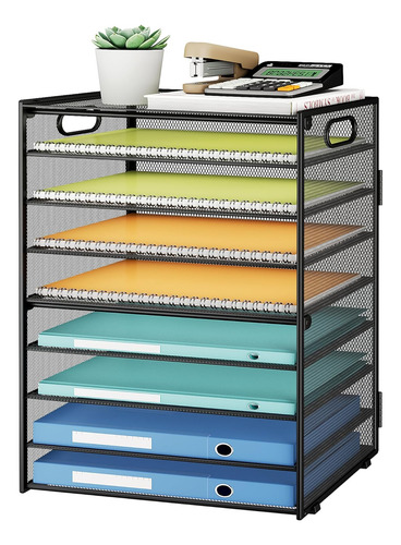 Organizador De Papel Subekyu De 9 Niveles Para Escritorio -