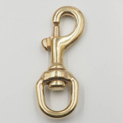 Accesorio Con Gancho A Presión De Latón Para 1,6 Cm X 8 Cm