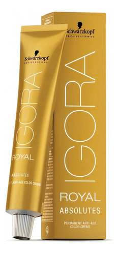  Igora Royal Absolutes 60g-5.60 Castanho Claro Marrom Natural Tom 5.60 Castanho Claro Marrom Natural