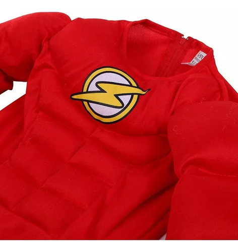 1 Disfraz Mono De Superhéroe De The Flash Para Niños