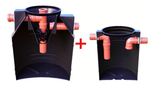 Combo Biodigestor 800 Lts + Camara Séptica 300 Lts. Premium.