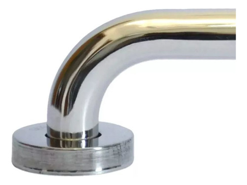 Alça De Apoio Inox Barra 80cm 17 Uni Idoso Banheiro Suporte