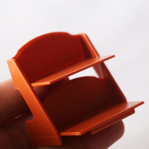 Estante Para Flores Mini House De Dos Capas, De Plástico, 2