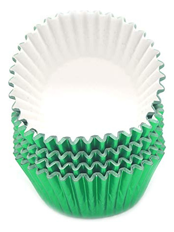 Moldes Estándar De Aluminio Verde Para Magdalenas Y Magdalen