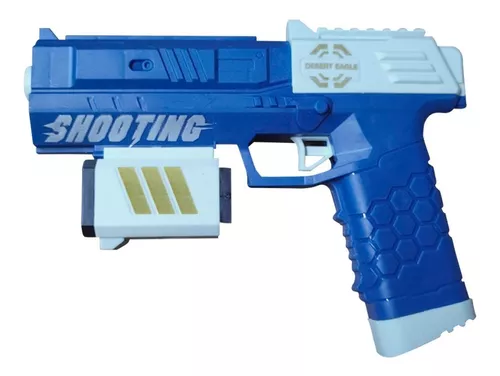 Pistola de Brinquedo Arminha para Crianças Lançador de Dardos Nerf