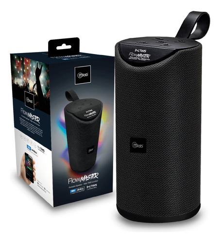 Parlante Bluetooth Recargable Tws Mlab Flowmaster