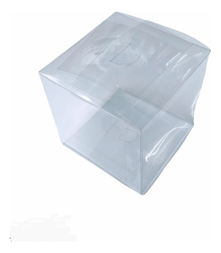 Cajas De Cubo 12x12x12 Cms. 10 Pzas. Acetato Transparente