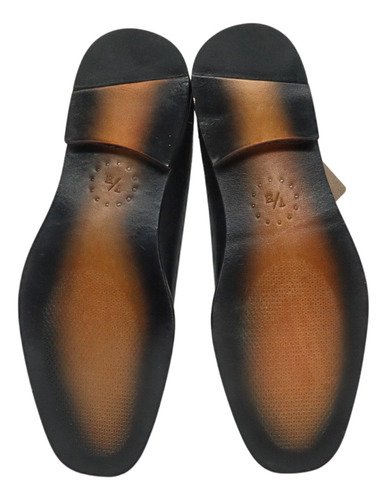 Zapato Vestir Hombre Triples Piel Borrego Vaqueta 36151