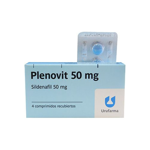 Plenovit50® Urufarma 50mg X 4 Comprimidos | Sildenafil