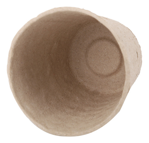 Maceta De Vivero Redonda Para Plantas De Turba De Pulpa Degr