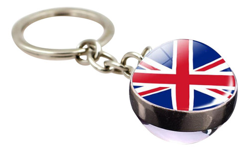 Llavero Union Jack Llavero De La Bandera Británica Llavero D