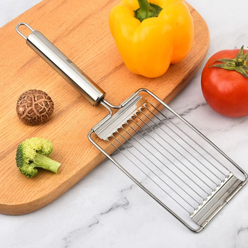 Cortadora De Tomates De Acero Inoxidable Para Almuerzos