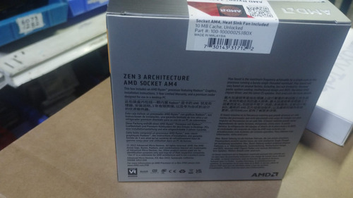 Procesador Amd Ryzen 3 5300g Am4 Ddr4 Pcie 3.0 4ghz 8mb