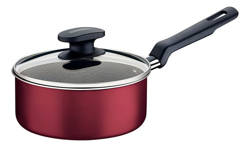 Bateria De Cocina 5 Piezas Loreto Roja Tramontina Rojo