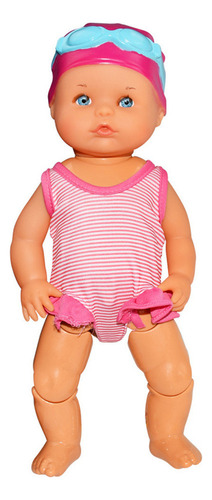 Uma Boneca De Natação Que Nada Na Água, Boneca De Natação Pa