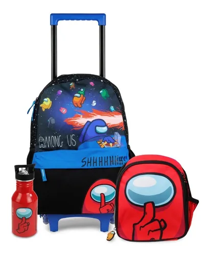 Mochila escolar among us outlet