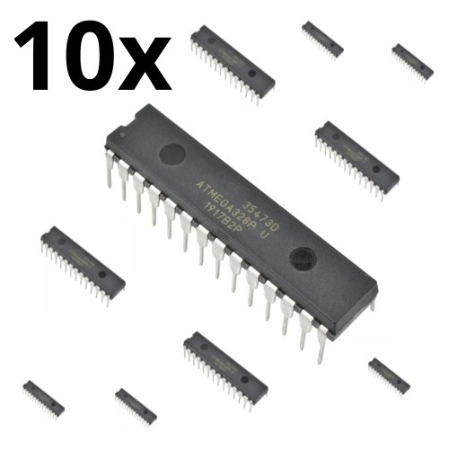 10x Microcontrolador Atmega328p-pu - Arduino Atmega