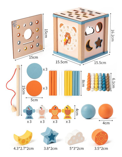 Juguetes De Madera Montessori, Juguetes De Desarrollo Para
