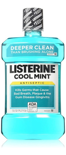 Listerine Cool Mint 1,5 Litros Control De Placa Y Gingivitis