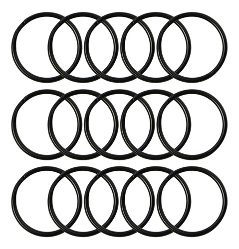 Argollas Para Llaveros 25mm Negras 100 Pack 