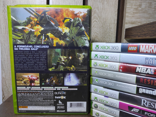 Jogo Halo 3 Original Para Xbox 360 - Mídia Física (Usado)