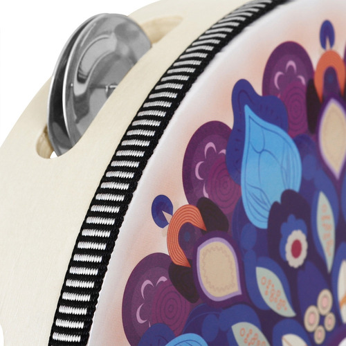 Tambor De Percusión Portátil Bells (10 #mold) Con Ergonomía