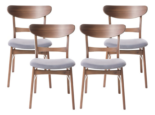 Christopher Knight Home Frances Mid-century - Juego De 4 Si