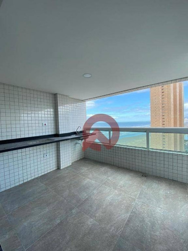 Imagem 20 de 30 de Apartamento Com 3 Dormitórios À Venda, 138 M² Por R$ 950.000 - Vila Guilhermina - Praia Grande/sp - Ap3004