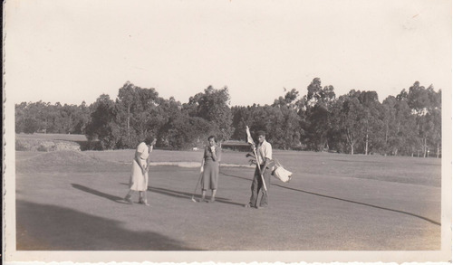 1938 Fotografia Real En Links Golf Atlantida Canelones