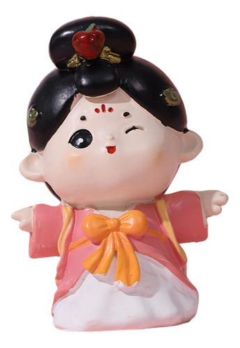 Figura Linda De Niña, Figura Pequeña, Decoración Estilo C