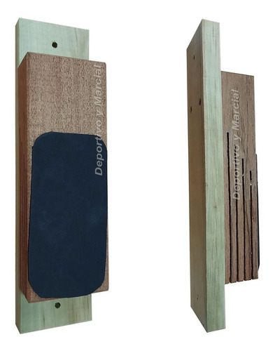 Imagen 1 de 7 de Makiwara De Pared Endurecer Fortalecer Manos Pies Madera Cap