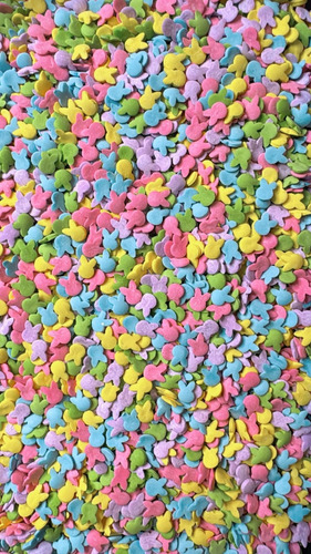 Sprinkles Pascuas Conejos Pastel Confetti Mini 100grs