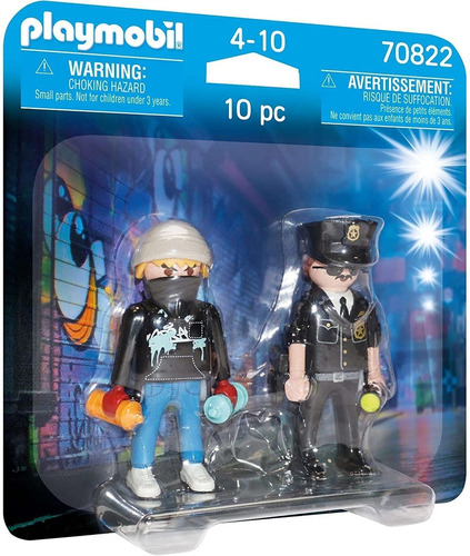 Playmobil Duo - Policía Y Vándalo 70822