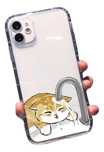 Funda iPhone 13 Gato Diseño Cat Kawaii Case