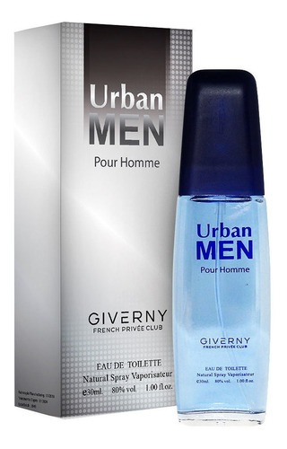 Perfume Masculino Giverny Urban Men Pour Homme 30ml Volume da unidade 30 mL