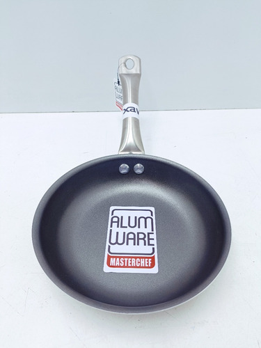 Imagen 2 de 8 de Sarten Industrial Aluminio 20cm Teflon Alumware 1709 Xavi