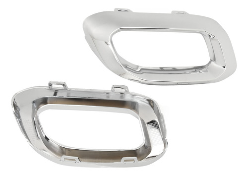 Tapa De Tubo De Escape, Moldura Y Bisel, Apta Para Benz Glc