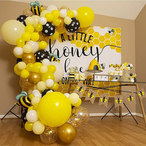 Globos Kit De Decoración Cumpleaños De Fiesta Temática Abeja